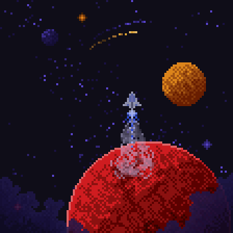 Geetar_X's tweet photo. Pixel Daily Nr. 24 @Pixel_Dailies 

Love the space drawings.

#pixel_dailies #pixelart #lift #space https://t.co/TxAf7S2FxZ