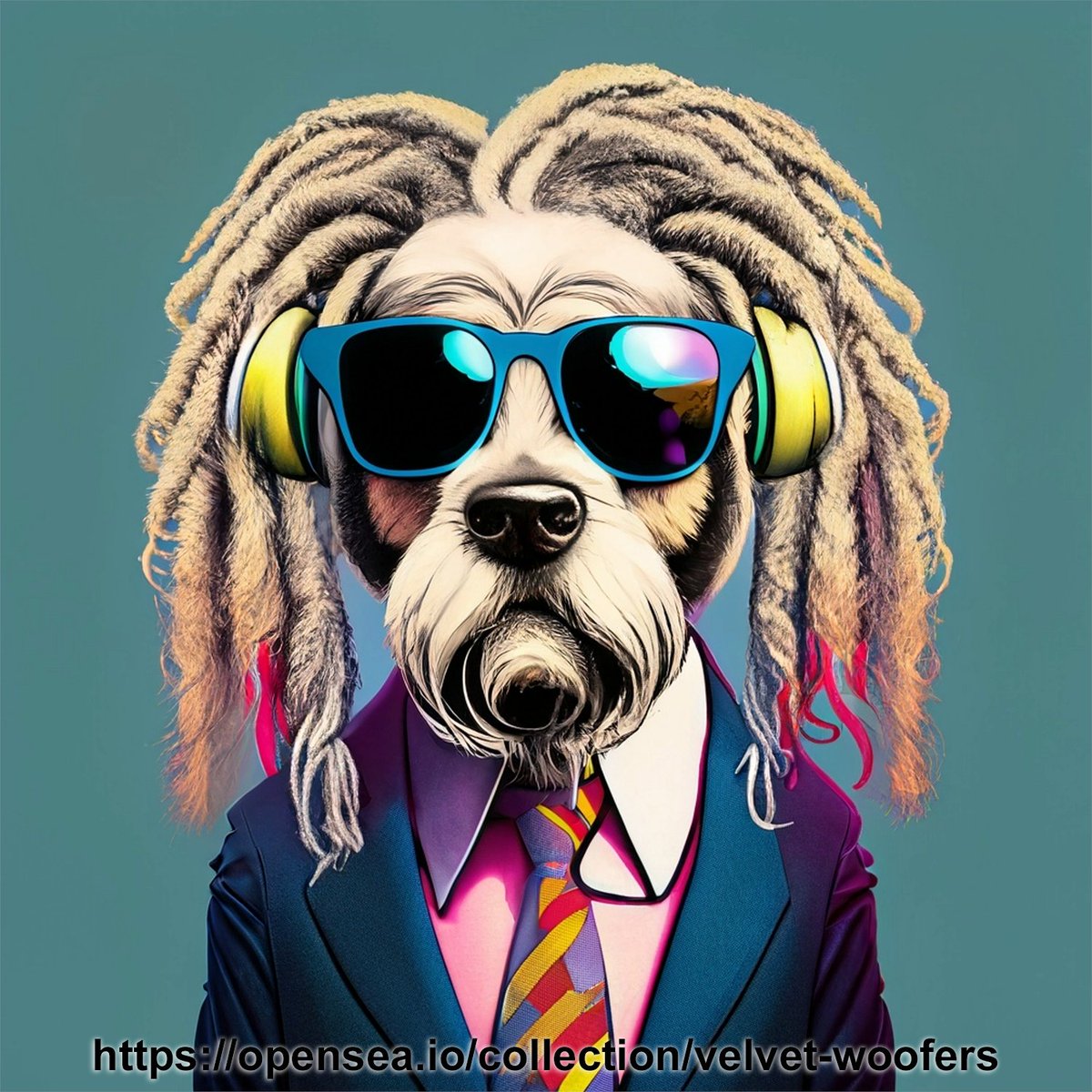 VelvetWoofers's tweet photo. #BandManager for the Velvet Woofers🐶
Click the link to see their electrifying NFT collectibles
https://t.co/8jsC2ao67S
#VelvetWoofers #BarkAndRoll #NFTArt #rockband #rockandroll #manager #bandmanagers #promoter #CollectibleNFTs #NFTCollection #NFTCommunity #NFT https://t.co/0rQcbftYBo