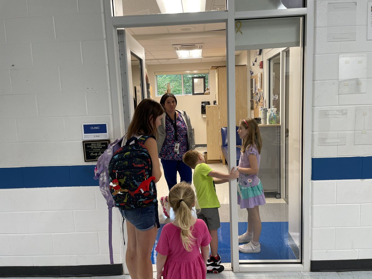 Daphne Keiser (@drk2f) on Twitter photo Students checking in with <a href="/BakerButlerElem/">Baker-Butler ES</a> <a href="/k12albemarle/">AlbemarleCountySchls</a> <a href="/EngageACPS/">ACPS Office for School & Community Engagement</a> School Nurse! Start the year off right by eating healthy foods, exercising daily, getting plenty of sleep, and balancing work and play so we come to school each day ready to learn!!! Students checking in with <a href="/BakerButlerElem/">Baker-Butler ES</a> <a href="/k12albemarle/">AlbemarleCountySchls</a> <a href="/EngageACPS/">ACPS Office for School & Community Engagement</a> School Nurse! Start the year off right by eating healthy foods, exercising daily, getting plenty of sleep, and balancing work and play so we come to school each day ready to learn!!!
