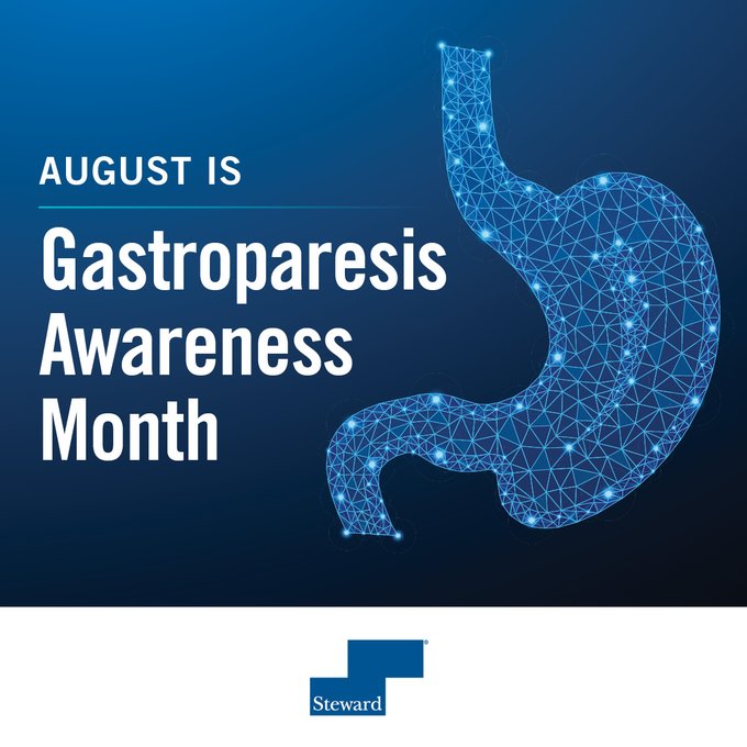 August is #GastroparesisAwareness Month. If you suffer from nausea, vomiting, stomach pain, or lack of<a href="/tag/gastroparesisawareness"class="tags">#GastroparesisAwareness</a>
