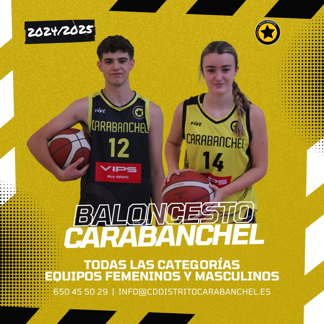 cd_carabanchel's tweet image. ¡Empezamos!🏀
Ya hemos descansado suficiente... Es hora de volver. 🛬
En cuestión de días arrancamos una nueva temporada a la cual le tenemos especial ilusión. ✨
Aún estás a tiempo de formar parte del Club. 🖤💛
¡Que comience el juego! 💯 #basketball #ballislife #sports