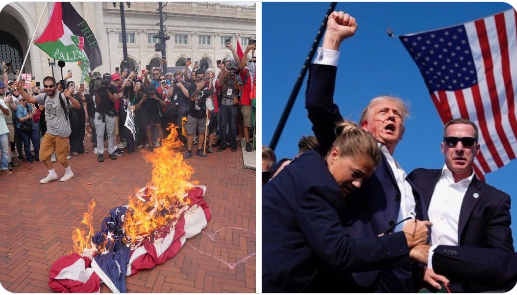 The_KingSinner's tweet image. 77 days until #WeThePeople vote to elect Trump and win for the #ThirdTime.

Our choices have never been more clear.