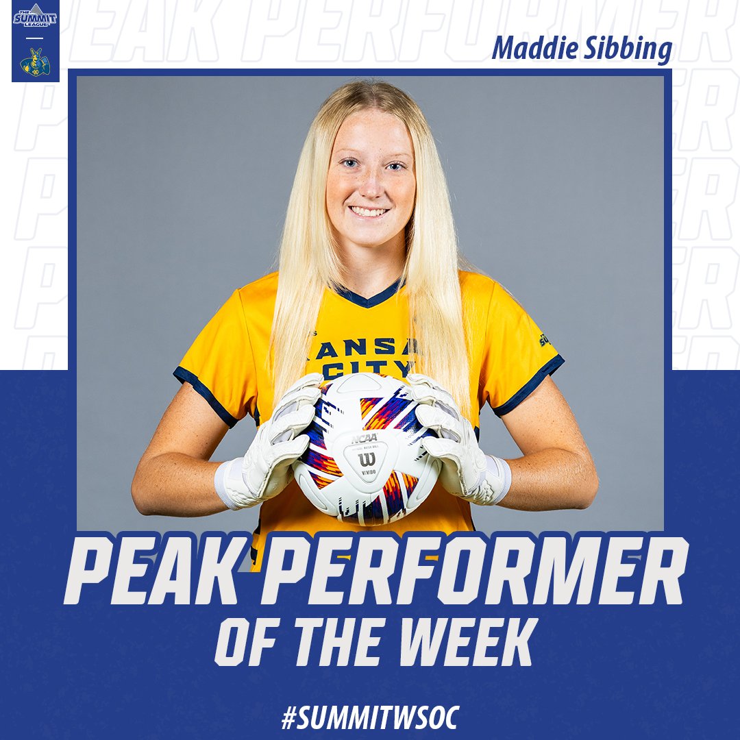 The Summit League (@thesummitleague) on Twitter photo 𝐒𝐖𝐄𝐄𝐏🧹🧹
<a href="/KCRoosWSoccer/">Kansas City Women's Soccer</a> takes home the Offensive and Defensive Peak Performers for the first week of play‼️
📰 »bit.ly/3MdR7Au
#ReachTheSummit x #SummitWSOC 𝐒𝐖𝐄𝐄𝐏🧹🧹
<a href="/KCRoosWSoccer/">Kansas City Women's Soccer</a> takes home the Offensive and Defensive Peak Performers for the first week of play‼️
📰 »bit.ly/3MdR7Au
#ReachTheSummit x #SummitWSOC