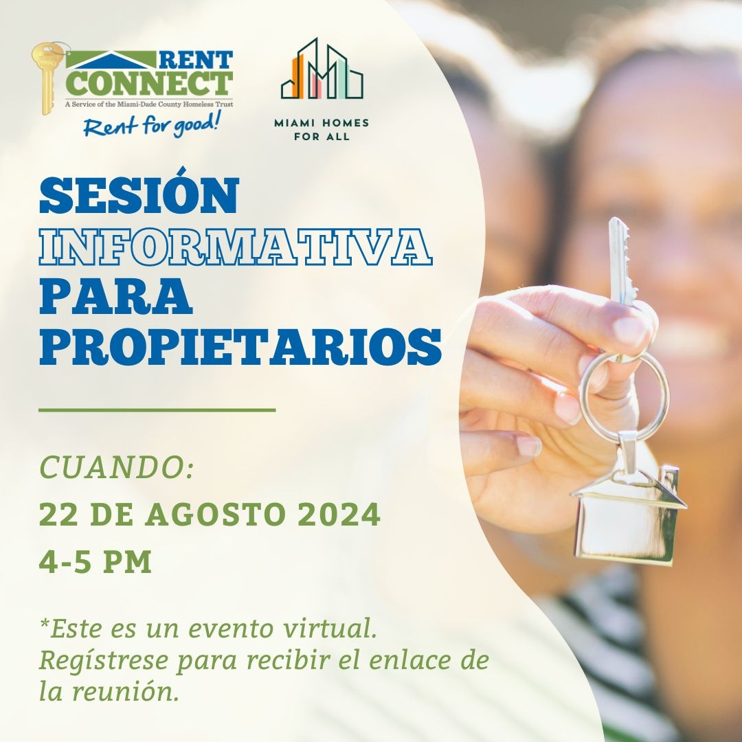 RentConnect: Miami Landlord Network 🌐 Meet professionals who can connect you with rental subsidy programs &amp; fill vacancies. If you have a property &amp; want to participate in genuine solutions for #housing instability 📲 join this event: lght.ly/309bj56