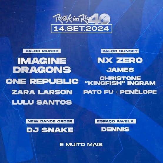 jbtanaka's tweet photo. 🚨VENDO 2 INGRESSOS MEIA ESTUDANTE ROCK IN RIO DIA 14/09 🚨

Valor: R$ 400 cada

Transferência pelo quentro https://t.co/3UOQizjWcZ