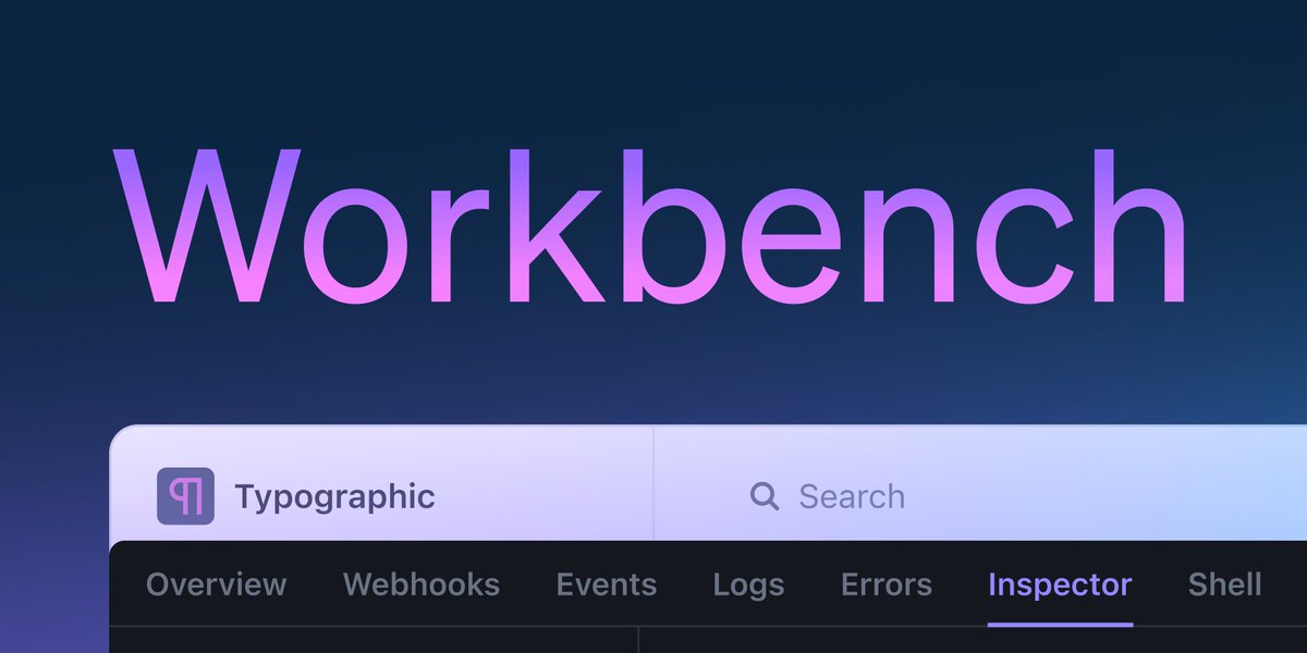 We built @Stripe Workbench to debug, monitor, and grow your integrations with developer tools like a command-line shell and API object inspector to support your flow state. Shell includes nifty commands—and we hid one. (Fun stuff for replies that find it.) stripe.com/blog/workbench…