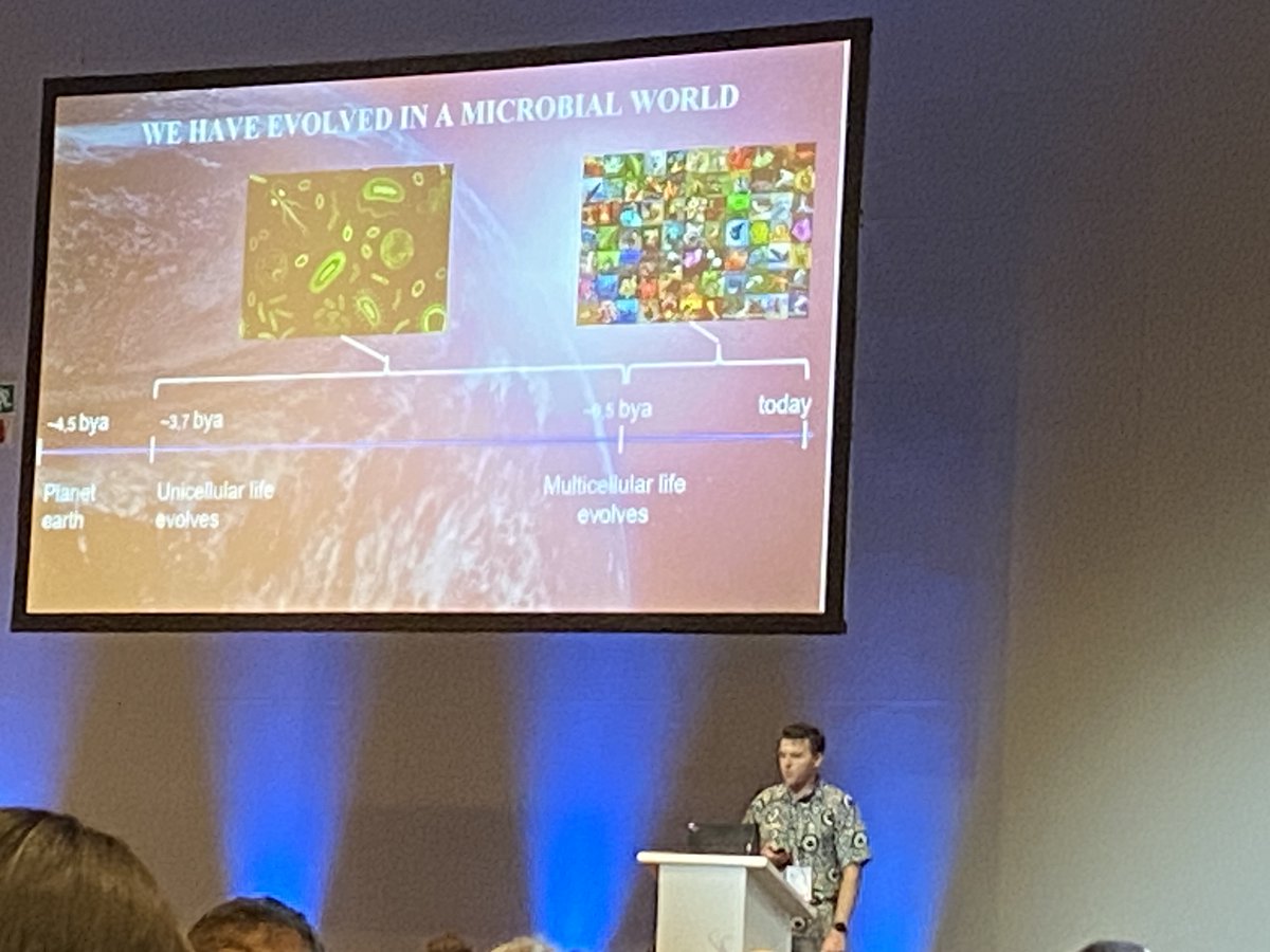daughteroftyme's tweet photo. @BlueRemediomics EAB member @MortenLimborg presented cool research on using zebrafish as a model to study crosstalk between host gut epigenome and gut bacterial microbiome #ISME19 https://t.co/u96BVjC2xB