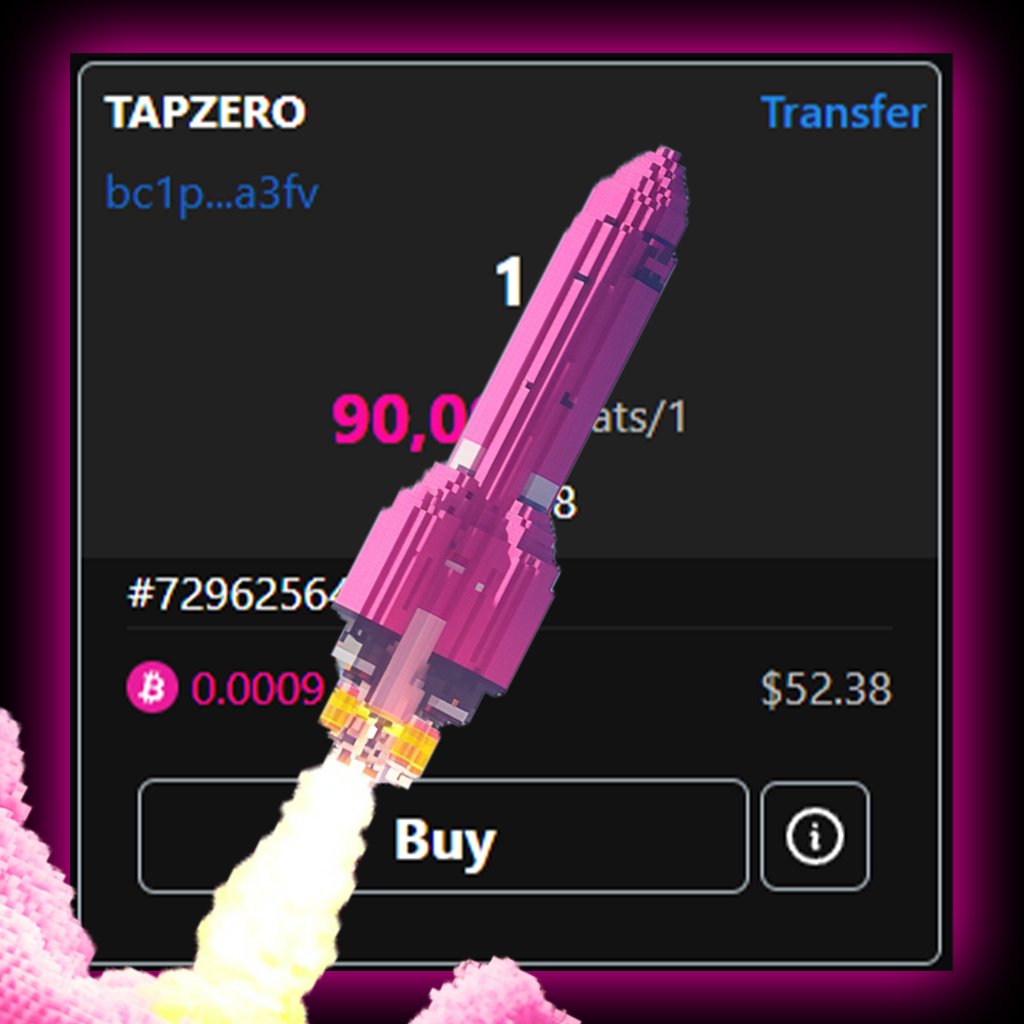 bitcoinunified's tweet photo. $TAPZERO | Available supply: 5798 | Mint cost: $40
From the first Wallet, first Explorer and first native Marketplace on #TAP. $TAPZERO is the first priv auth mint on #TAP. The 2nd largest project to build on #TAP after #Mscribe.
Holders get ZERO fees across all the ecosystem. You read it right.