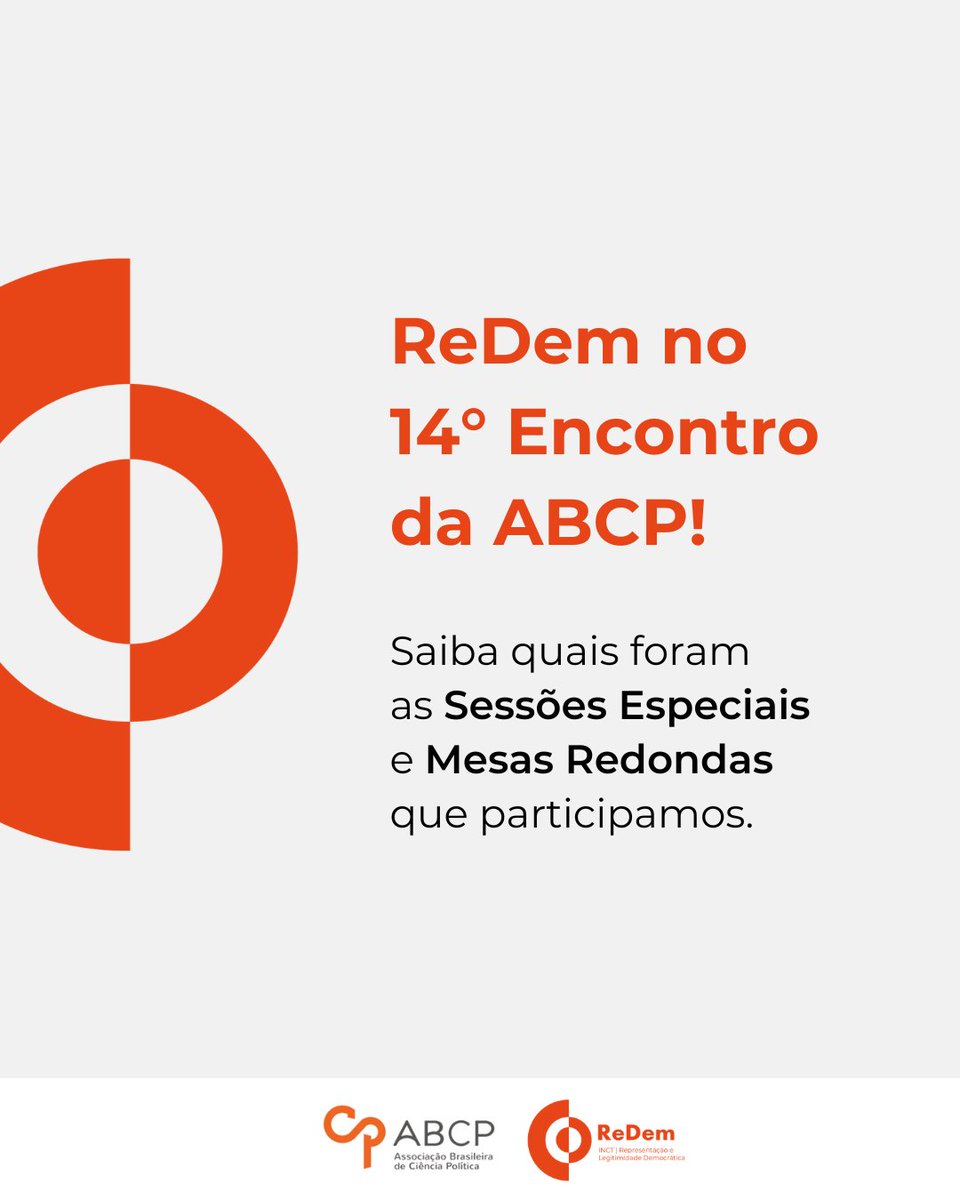 INCT ReDem tweet media