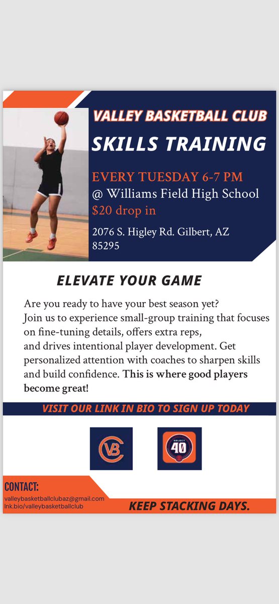 Valley Basketball Club (AZ) tweet media