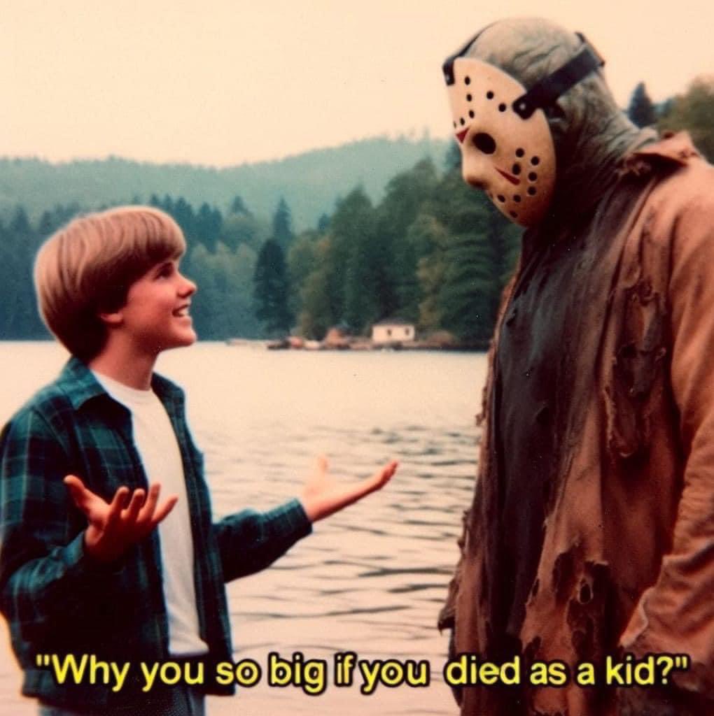 bunny66292076's tweet photo. Well shit… Anyone want to answer this question?? #JasonVoorhees #FT13 https://t.co/1oIGQ3yEuv