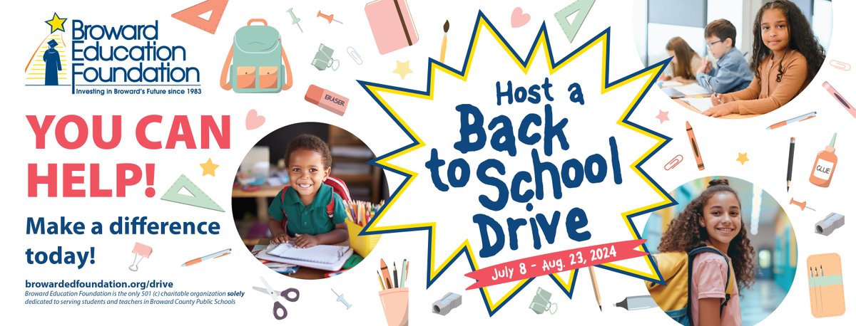 We're proud to help make a difference in the community. This year, our firm collected school supplies for @browardedfound, the only 501(c)3 charitable organization solely dedicated to serving students and teachers in Broward County Public Schools <a href="/browardschools/">Broward County Public Schools</a> #MakeAnImpact