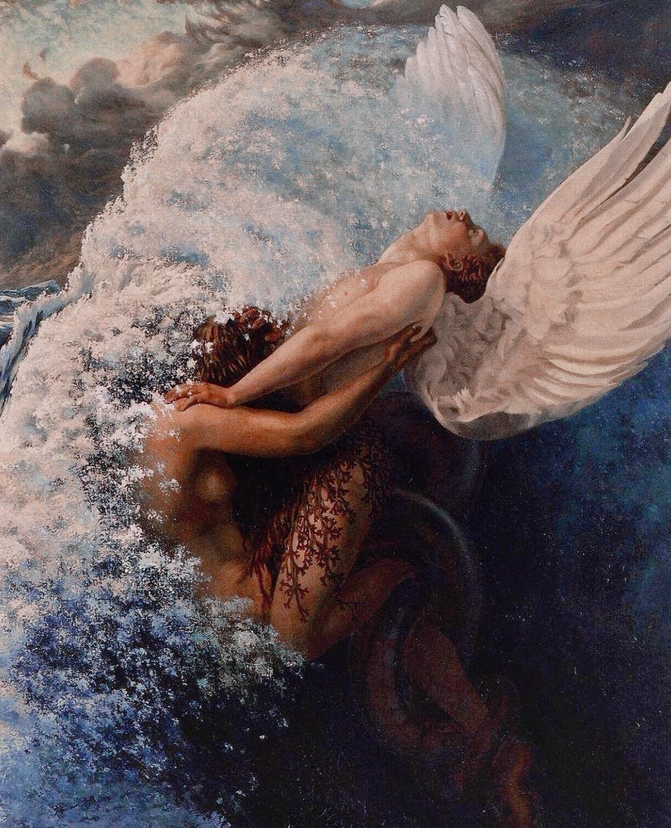 Spleen et Idéal, 1907, by Carlos Schwabe