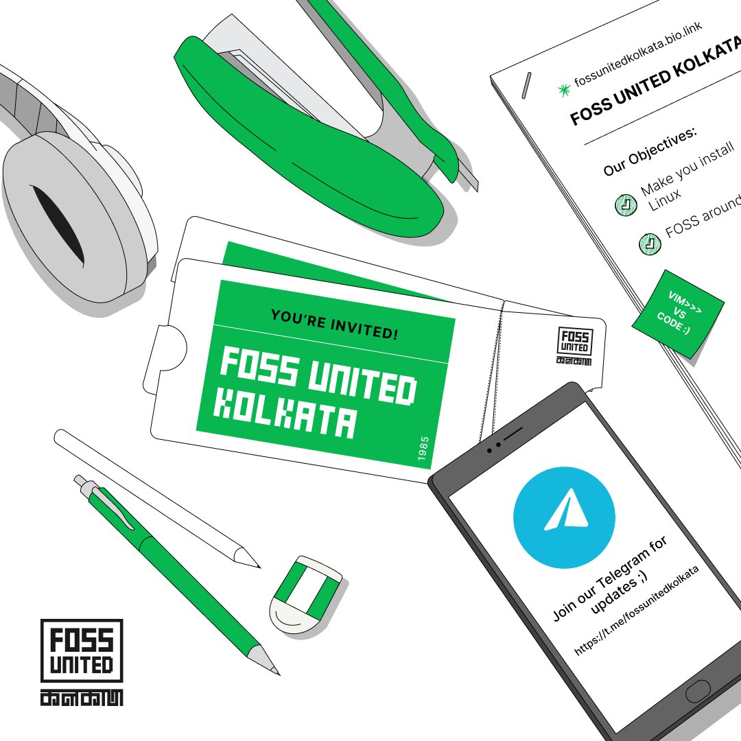 FOSS United Kolkata tweet media