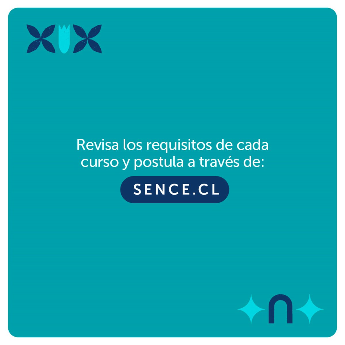 ¡ATENCIÓN ARICA!
TENEMOS BUENAS NOTICIAS, MAÑANA MARTES 20 DE AGOSTO, A LAS 9:00 HRS. <a href="/sencearica/">SenceAricaParinacota</a> ABRE LAS POSTULACIONES EN SENCE.CL, DEL CURSO  "MECÁNICO GENERAL DE MANTENIMIENTO" DEL PROGRAMA BECAS LABORALES. 
INFÓRMATE Y POSTULA EN SENCE.CL
