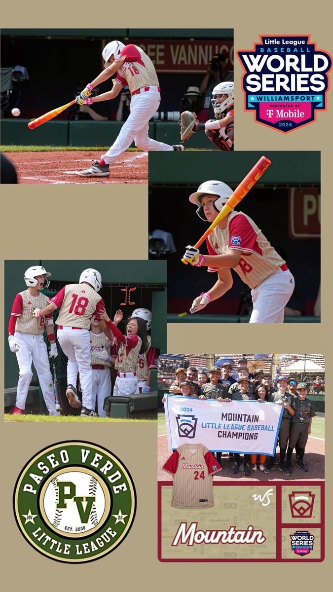 AviatorsLV's tweet photo. 🌟 Good luck to Paseo Verde Little League as they represent Nevada in the Little League World Series! 💪⚾️ You've already made us proud—now go show the world what Vegas ballplayers are all about! 👊 #PaseoVerdePride #LLWS #VegasStrong 
#HomeMeansNevada @PVLL_NV https://t.co/0R3qjWcUoT