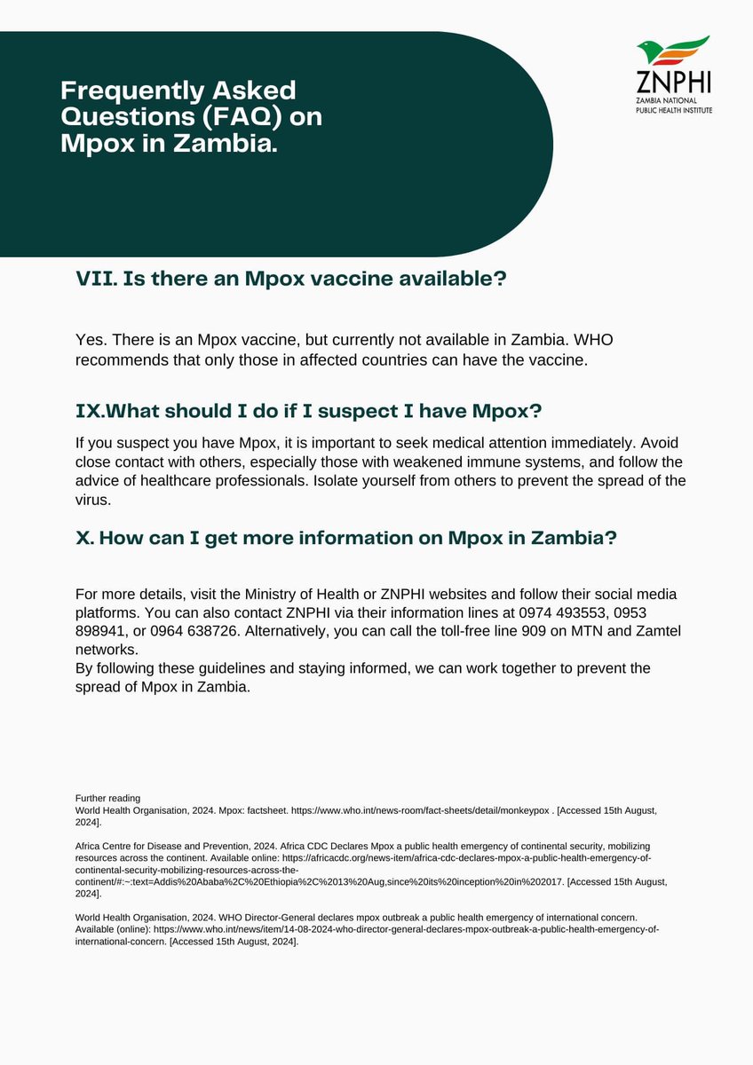 Zambia National Public Health Institute tweet media