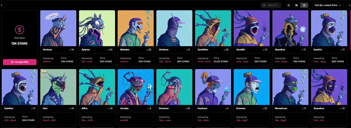 Floor <a href="/DeFiGeeksNFT/">DeFi Geeks</a> is 35k stars. You ask why? 
<a href="/Defigeeek/">Defigeek ⚵</a> is working hard to show the best results 

1) He has youtube channel: youtube.com/@defigeek
Cosmos news 
interviews 
Airdrop alerts

2) Discord: discord.gg/6rdSGWmnTw