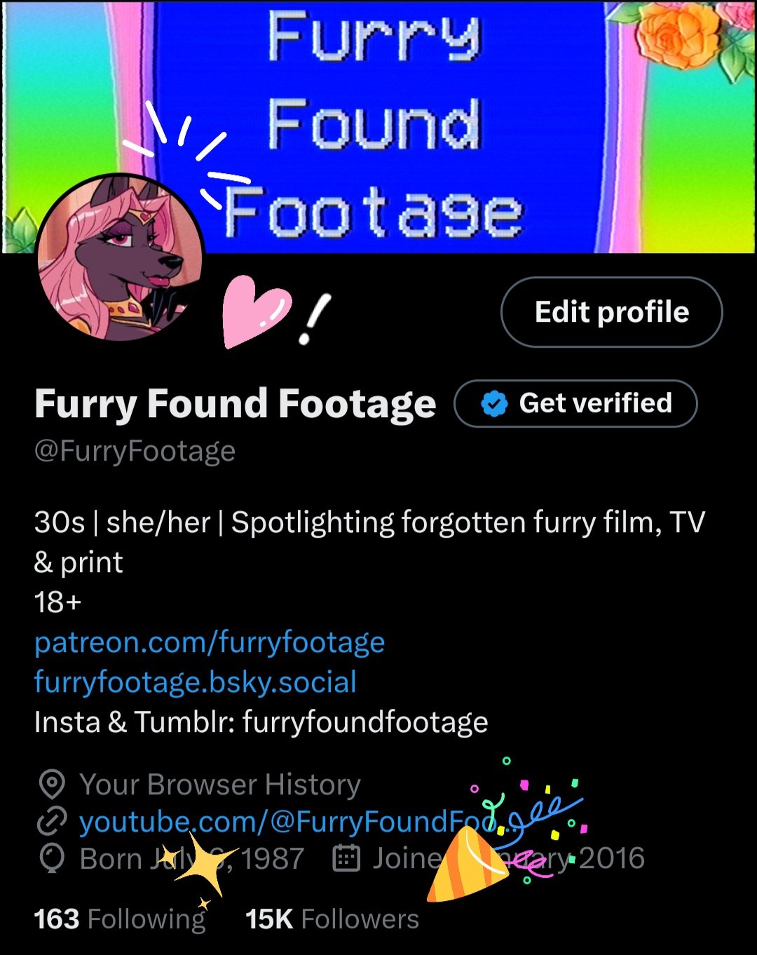 Furry Found Footage on X: “Thank you for 15K!!! This is a labor of 