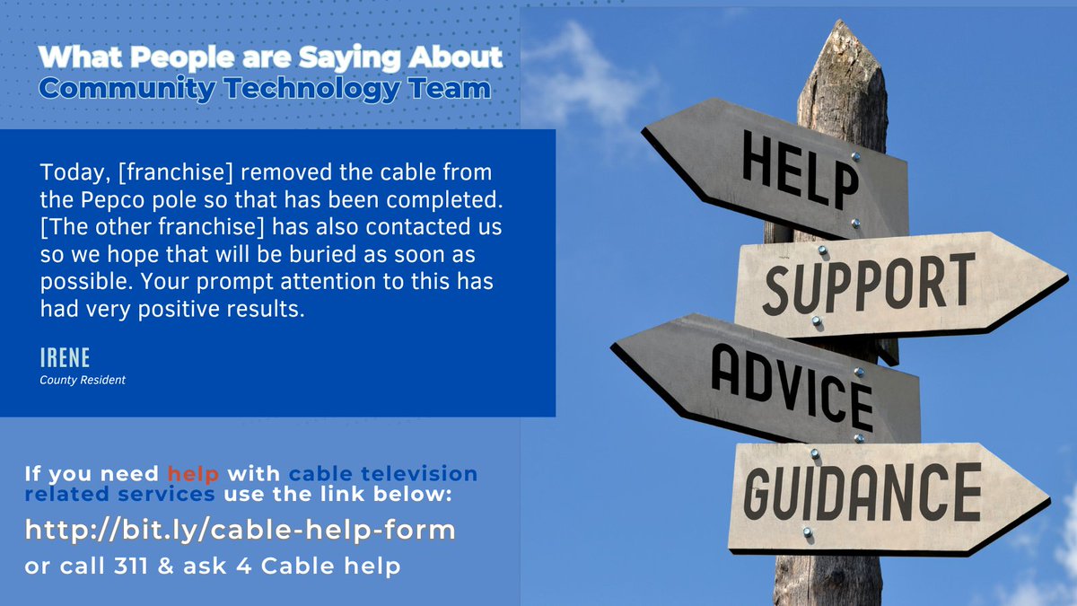 Montgomery County Office of Broadband Programs tweet media