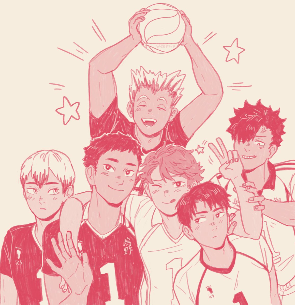 sporeganism's tweet photo. HAIKYUU DAY!!! 
#haikyuu #ハイキュー https://t.co/HzAQ5Jnw0g