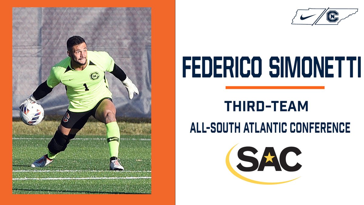 Preseason All-<a href="/SAC_Athletics/">South Atlantic Conference</a> honors for <a href="/CNmenssoccer/">C-N Men's Soccer</a> 👏👏

🥇 <a href="/bendukes7/">Ben Dukes</a> 
🥈 Mitchell Honcoop and Maxime Wester
🥉 <a href="/FASimonetti13/">Federico Andrea Simonetti</a> 

📰 bit.ly/4dzcrMP