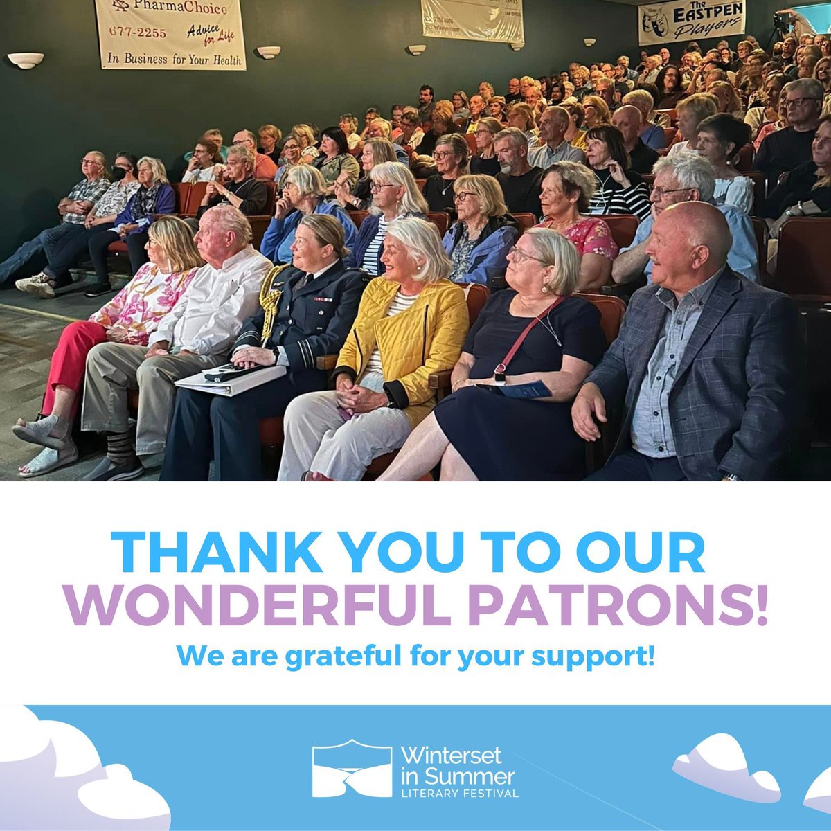 Thank you to our wonderful patrons! This year’s festival was a tremendous success, and it’s all thanks to YOU! Share your favourite festival memories with us in the comments below! Until next year, happy reading! #WintersetinSummer #Winterset2024 #NLArts #BookTwitter #ReadNL
