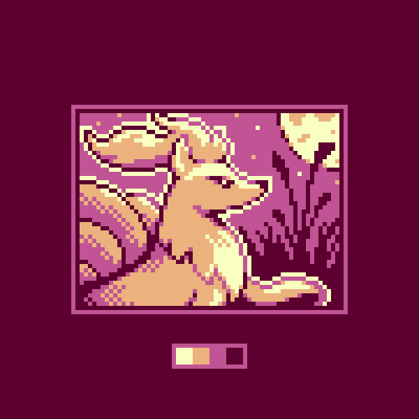 vulpixis_'s tweet photo. Ninetales Pokemon card for @TCGNewDeckPlus 🌕🔥
#pixelart #ドット絵 https://t.co/GTQllalyUV