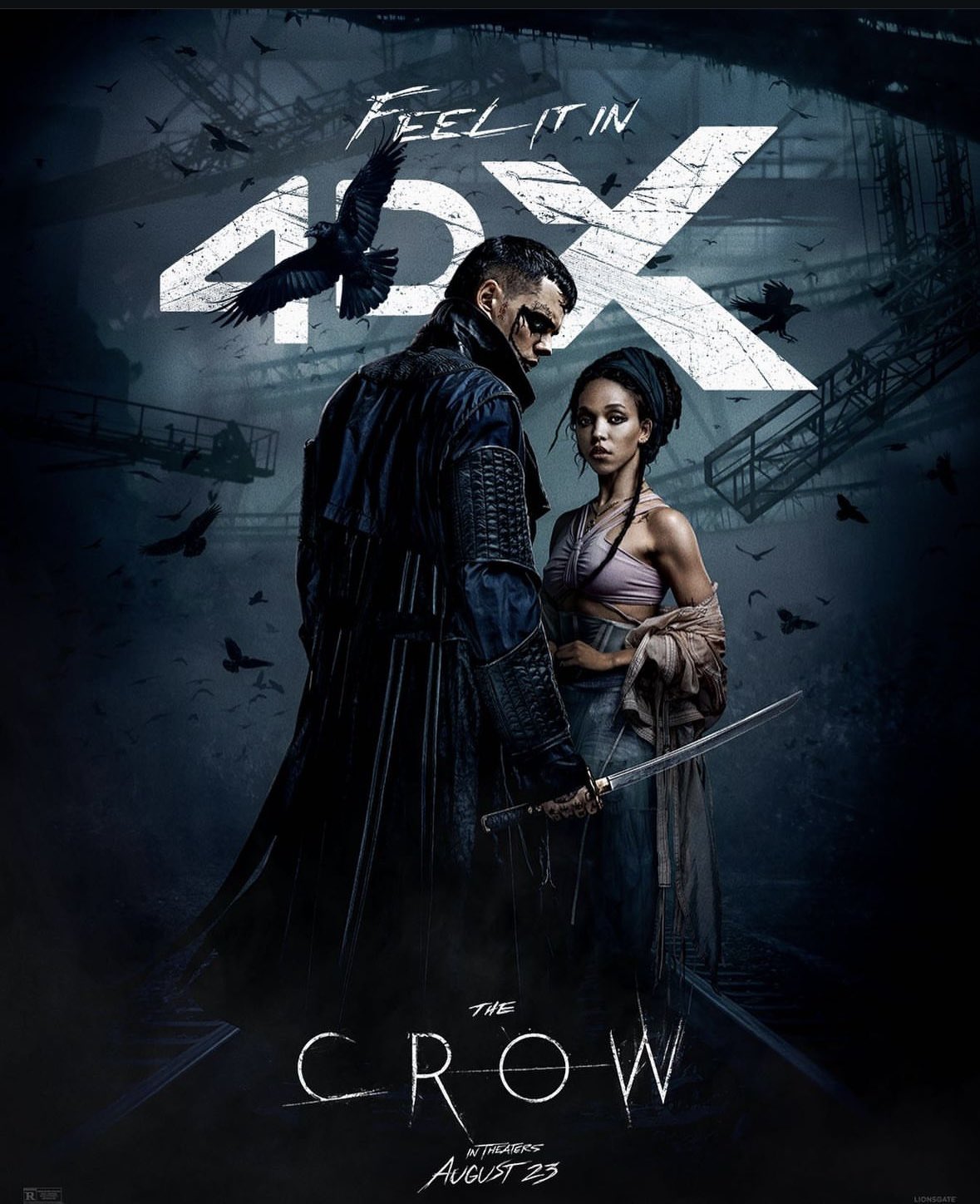 The Crow 2024 4DX poster