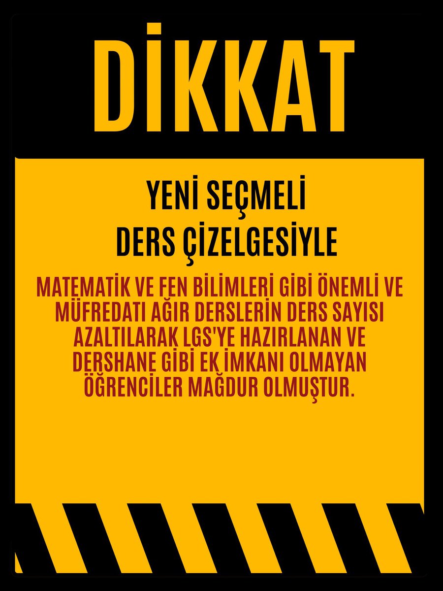 Matematik seçmeli derslerinin geri gelmesini istiyoruz  <a href="/tcmeb/">Millî Eğitim Bakanlığı</a> #matfensecmelilerigerigelsin