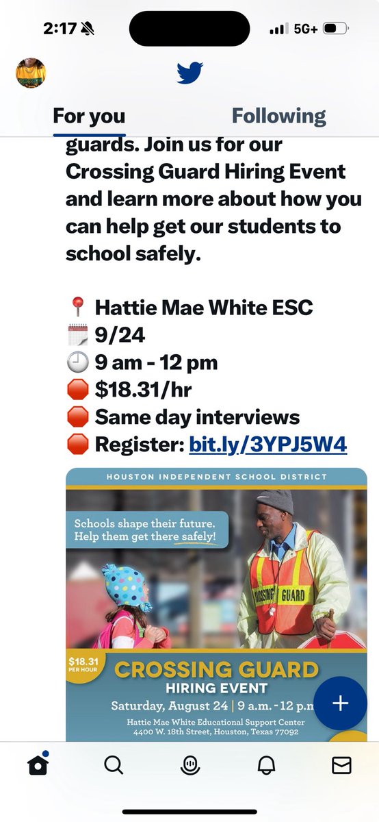 Now, NOW we’re hiring cross guards?  How about this should have been done BEFORE school started!  What about training, background checks, etc….SMH