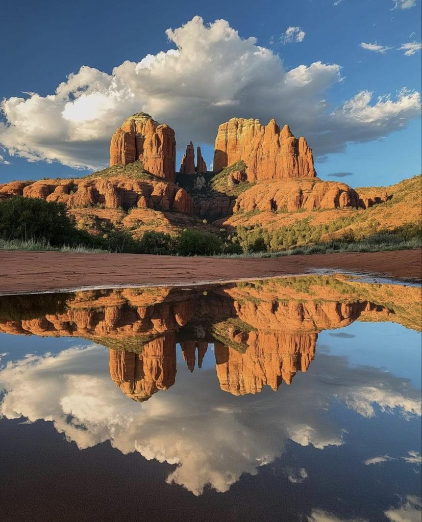 SedonaDotOrg's tweet photo. Fun Fact: Cathedral Rock in Sedona is one of the most photographed landmarks in Arizona! 🌄📸
This stunning natural formation is a visual masterpiece and one of Sedona's powerful energy vortexes.
#CathedralRock #SedonaFunFact #RedRockMagic #ExploreSedona #PhotographyParadise https://t.co/kZ9GJEZLyX