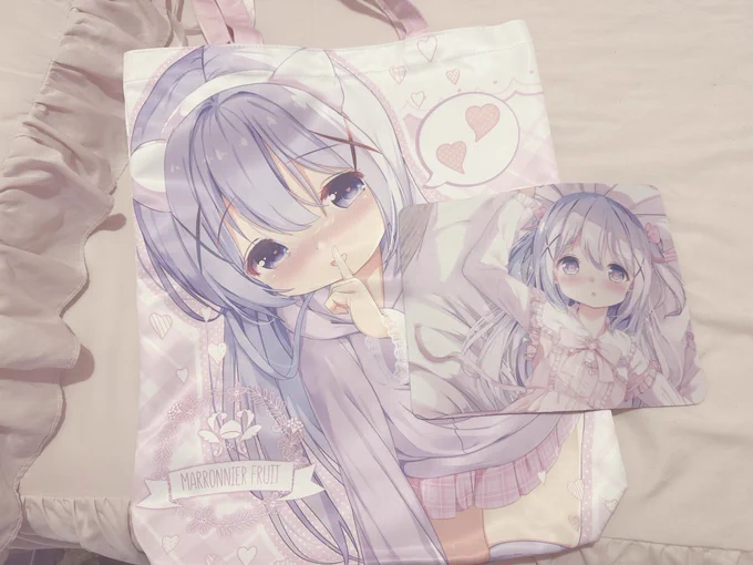 今回もコミケで作ったトートバッグとマウスパットは昇華転写さん()で作らせていただきました!とてもきれいな印刷と丈夫な作りでとてもよかったですヽ(*'▽`*)ノ#昇華転写.com 