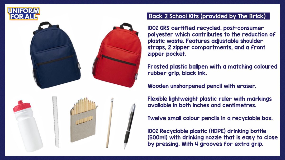Tonight we’ve been excited to announce our first campaign with our friends at <a href="/TheBrickWigan/">The Brick</a> who provided us with 250 school bags for families that need them! HUGE love guys, this will make a massive difference :) <a href="/StockportMBC/">Stockport Council</a> <a href="/OneStockport/">One Stockport</a> #workingtogether