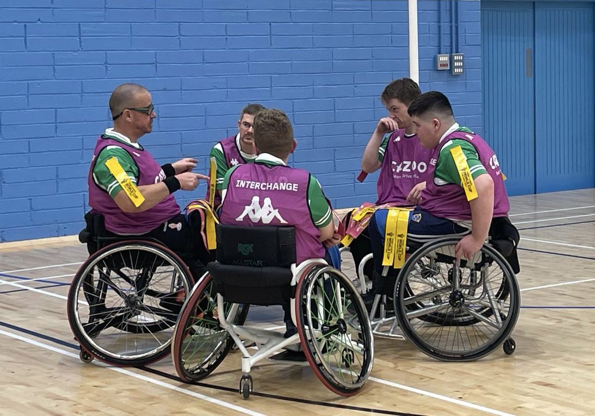 Superb <a href="/Irelandrl/">Rugby League Ireland</a> <a href="/WheelchairRL/">Wheelchair RL</a> Development Session this weekend. Great to welcome more players into the fold! ☘️♿️🏉 #hc21sports <a href="/EuroRugbyLeague/">European Rugby League</a>