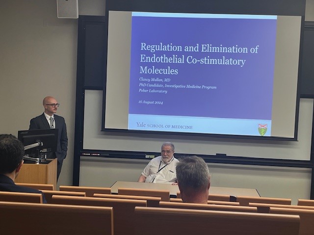 YaleVBTProgram's tweet photo. Congratulations to Clancy Mullan, PhD of the Jordan Pober Lab for defending his thesis this past Friday!!!! https://t.co/MEV7ZO6Lo7