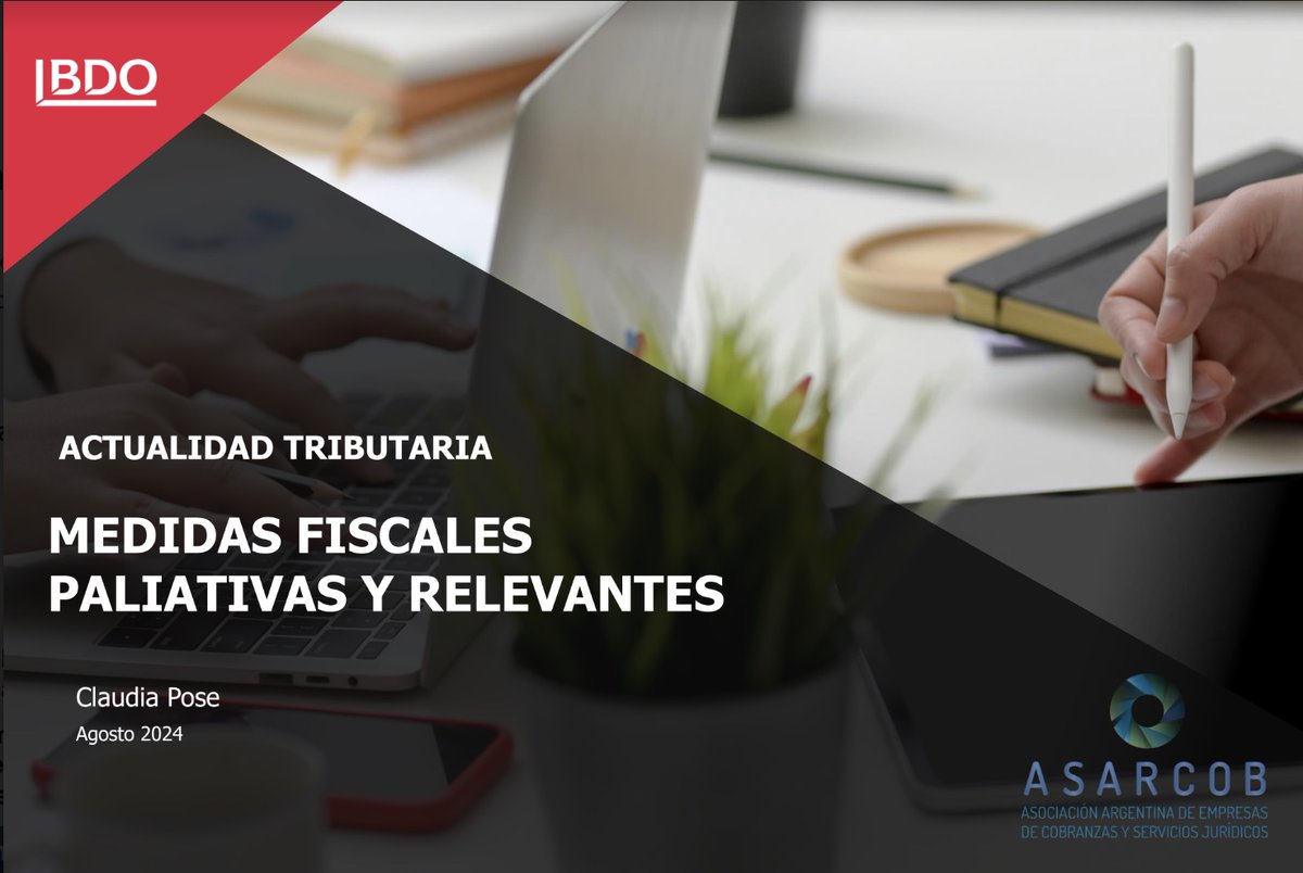 asarcob's tweet photo. El pasado 12 de Agosto Asarcob realizó un Webinar exclusivo para empresas asociadas sobre Actualización Tributaria a cargo de Claudia Pose (Socia Impuestos &amp; Legales de BDO Argentina). https://t.co/CK49IoErQE