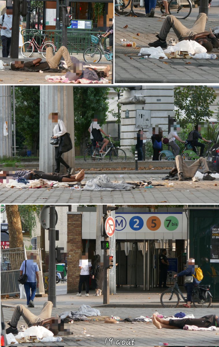 Sneige_Nana's tweet image. Les "INVISIBLES" sont de retour dans le quartier de #Stalincrack #SaccageParis #SaccageLaVie #LFIdeLaHonte : #Paris19