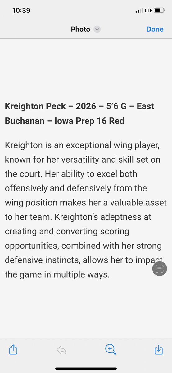 Thank you for the write up! <a href="/JrAllStarIowa/">Iowa Jr. All-Star GBB</a> <a href="/JrAllStarBB/">Jr. All-Star Girls Basketball</a>
