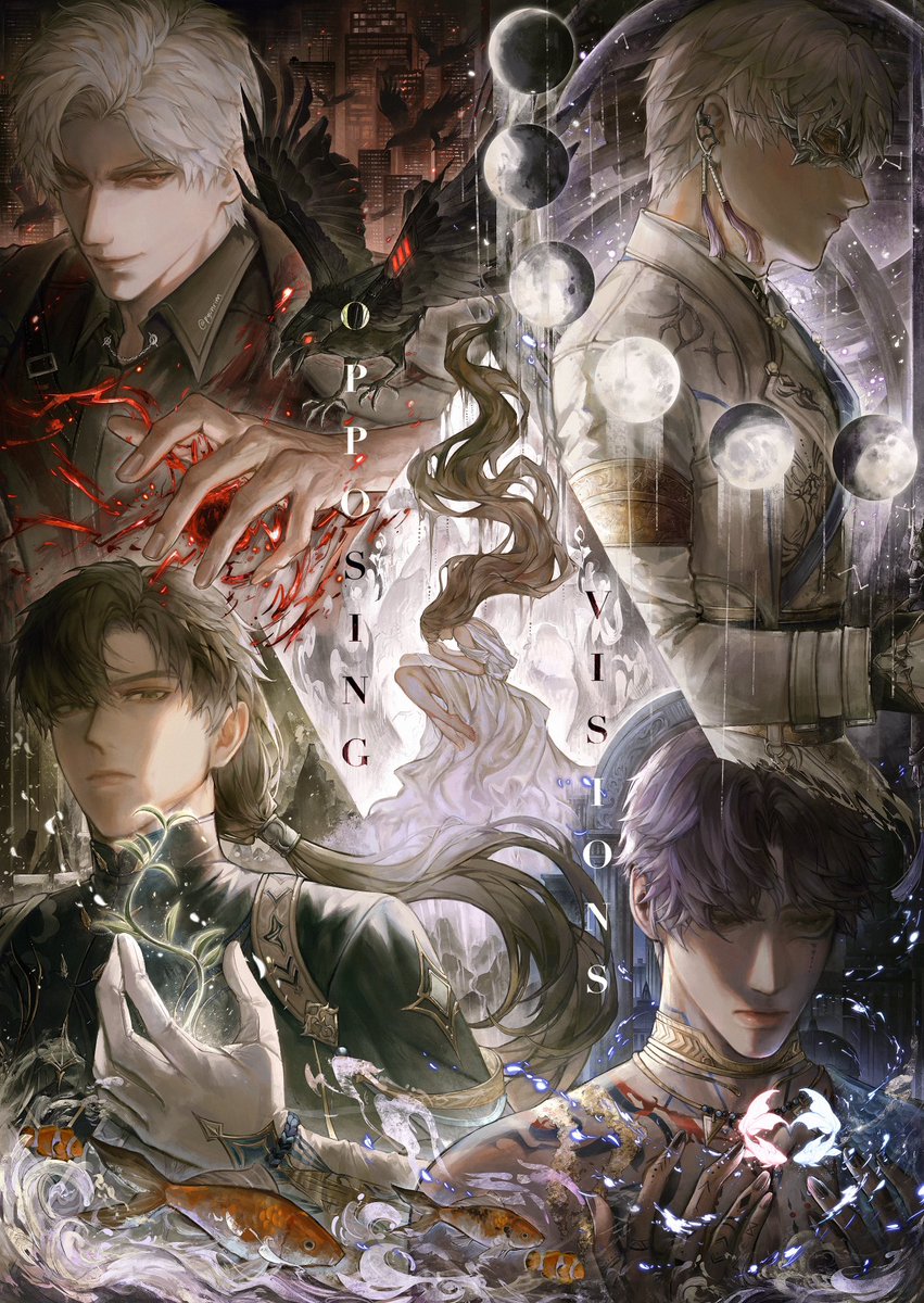 pyunrim's tweet image. I am finally done!!!💖💕😭🙌 This took me 1 month with the last 2 weeks where I spent almost everyday just working on this XD I had to rush this alot but I am glad it still turned out quite nice. This is probs one of my most detailed piece I did haha
#LoveandDeepspaceVersion2