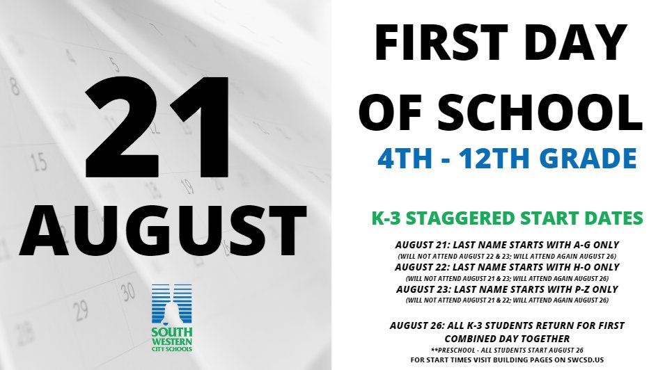 South Western City Schools tweet media