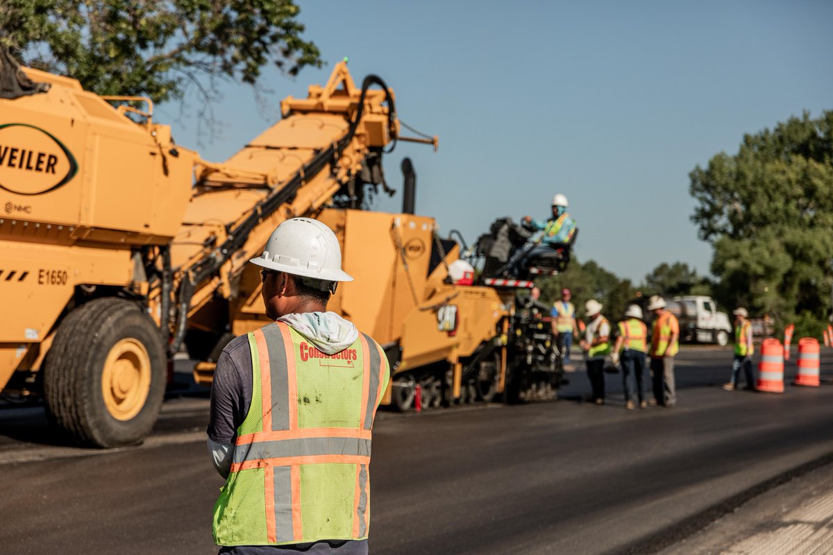 Wrapped up the asphalt and concrete portion of our work out in Seward last week just in time for school to start! Work included a new turn lane  that was 467 SY and 1899 tons of asphalt overlay 💪