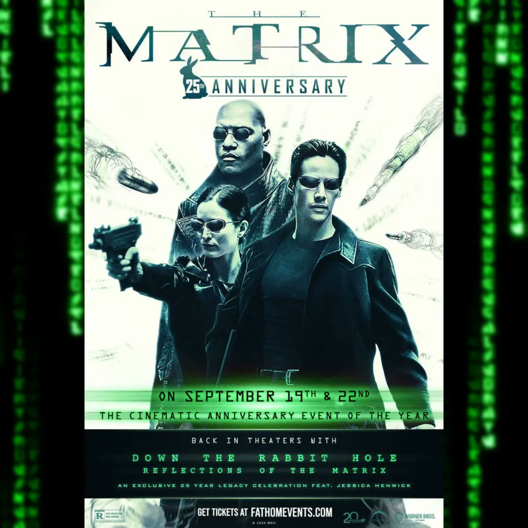 NeoMatrixology's tweet image. &quot;What&apos;s up, Doc?&quot;
-Bugs

agentsyndicate.online

#Matrix #ProjectMatriculated #Reloaded #MatrixResurrections #MatrixMonday #Bugs #Cosplay #CosplayMonday #Cosplayers #Munday #TheMatrix #MatrixCosplay #MatrixMondays #NeoOlogist #MatrixUniversity
