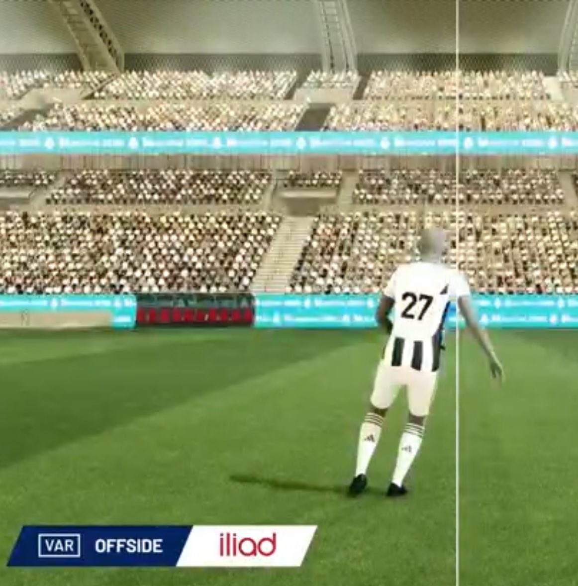 DanieleBibo's tweet image. Fuorigioco di #Cambiaso 20 secondi prima del gol di #Vlahovic. Roba da pagliacci.

#JuventusComo