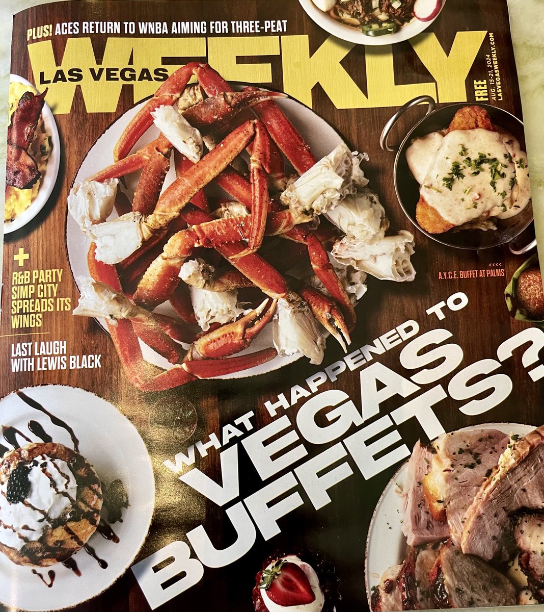 eatinglasvegas's tweet image. The only good defense of #buffets I’ve ever heard is that they make it easier for large groups and foreign (non-English-speaking) tourists to eat. 
Otherwise, they are an unforgivable sin against nature.
#goodriddance ⁦@lasvegasweekly⁩