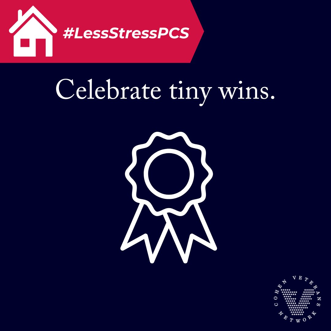 CohenClinicHope's tweet image. Celebrate tiny wins while #PCSing by wrapping up each evening as a family with the day’s highs and lows. When we celebrate the small wins, we are much more motivated to try again. Learn more at: cohenveteransnetwork.org/back-to-school…