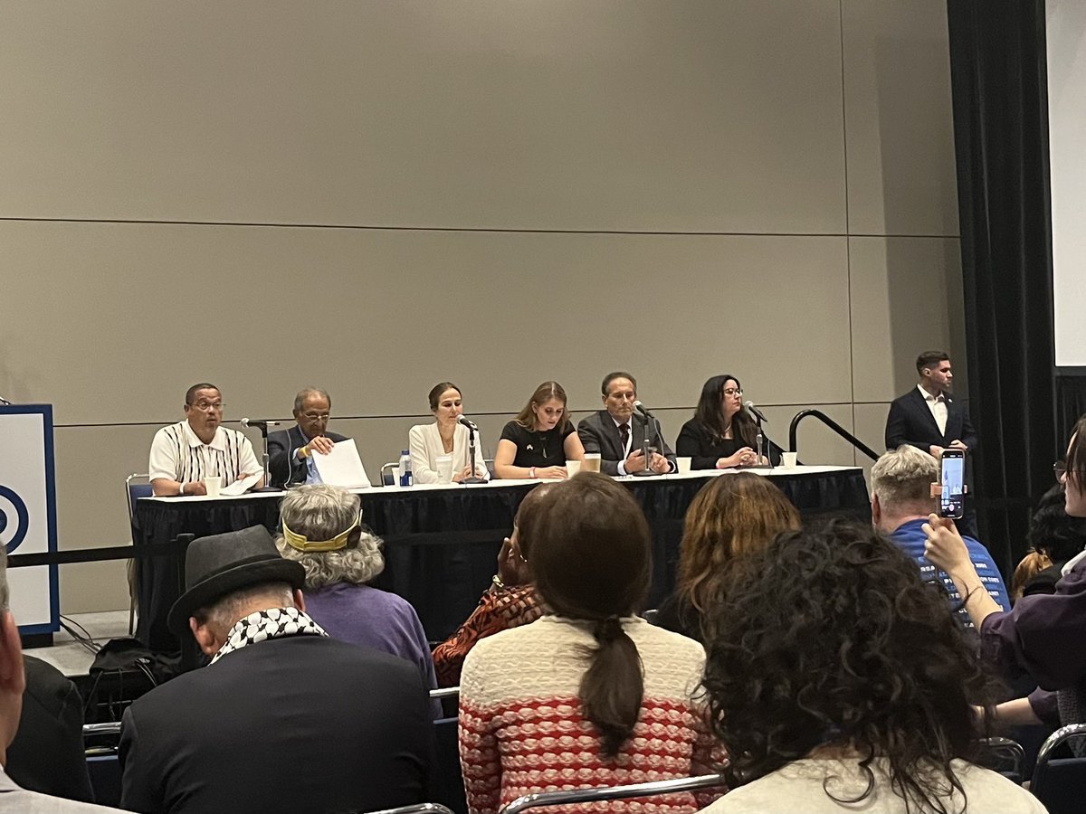 The first ever DNC panel on Palestinian human rights has begun courtesy of <a href="/uncommittedmvmt/">Lexis Zeidan</a>