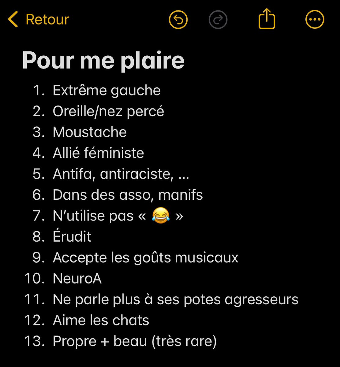 fautchanger's tweet image. Je vous remets ma liste