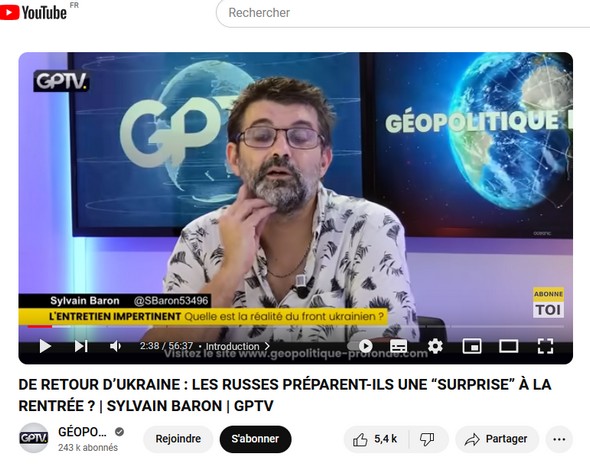 AzadiBruno's tweet photo. @AmourskyCyrille Si les #Ruzzists pouvait garder à Moscou ce bouffon ultra droitard franchouillard et #Vatnik notoire de #SylvainBaron qui fait des "reportages" embeded dans les zones occupées en #Ukraine, cela nous ferait des vacance, retenez vous de ne pas vomir en lisant sa "prose" 🤮 https://t.co/d74hdxXXzO