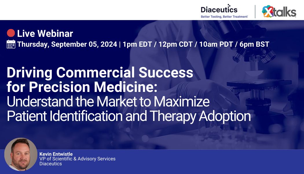 📢 Join <a href="/Diaceutics/">Diaceutics PLC</a> for an upcoming webinar to discover how to optimize precision medicine and targeted therapies!  ➡️ Learn about market trends, strategic insights, and cost-efficient approaches for successful commercialization: buff.ly/3Ma4DFl 

#PrecisionMedicine
